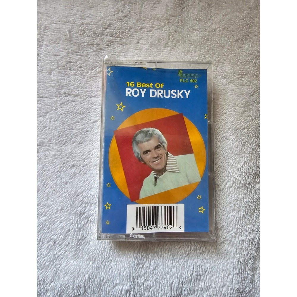 Roy Drusky 16 Best Of Country Music Cassette Tape Vintage Collectible